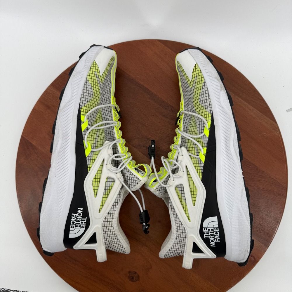 The North Face Oxeye Tech White/LED Yellow Trail Running Shoes NF0A7W5U Men's 12 - Picture 7 of 10